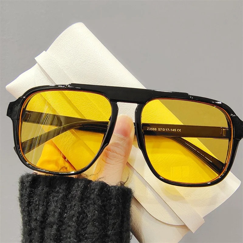 Vintage Fashion Glasses - Neue Übergroße Sonnenbrille Klassische Damen-Sportbrille Vintage