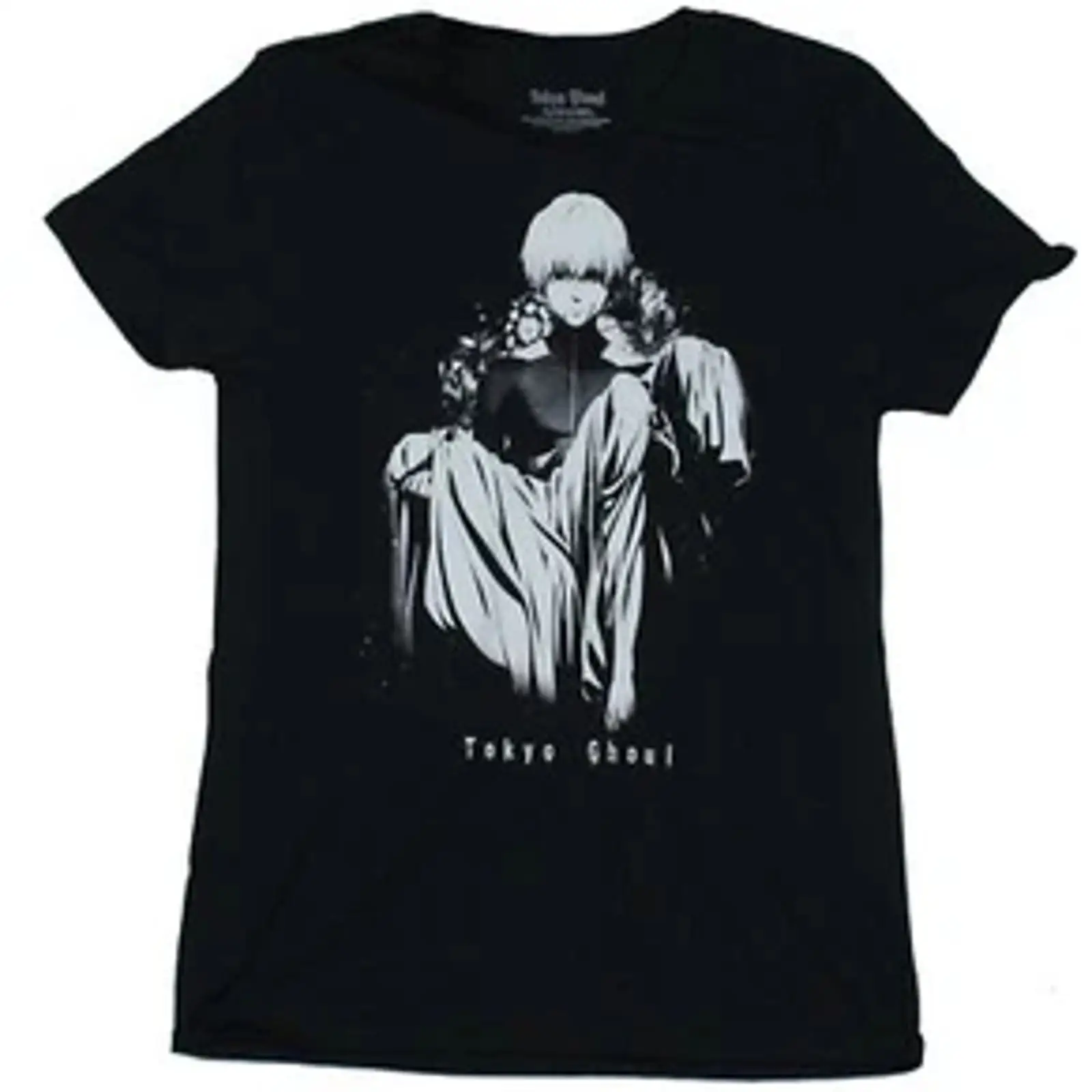 Vintage Fashion In Tokyo - Tokyo Ghoul Herren-T-Shirt mit Totenkopf-Motiv, Vintage-Waschung,