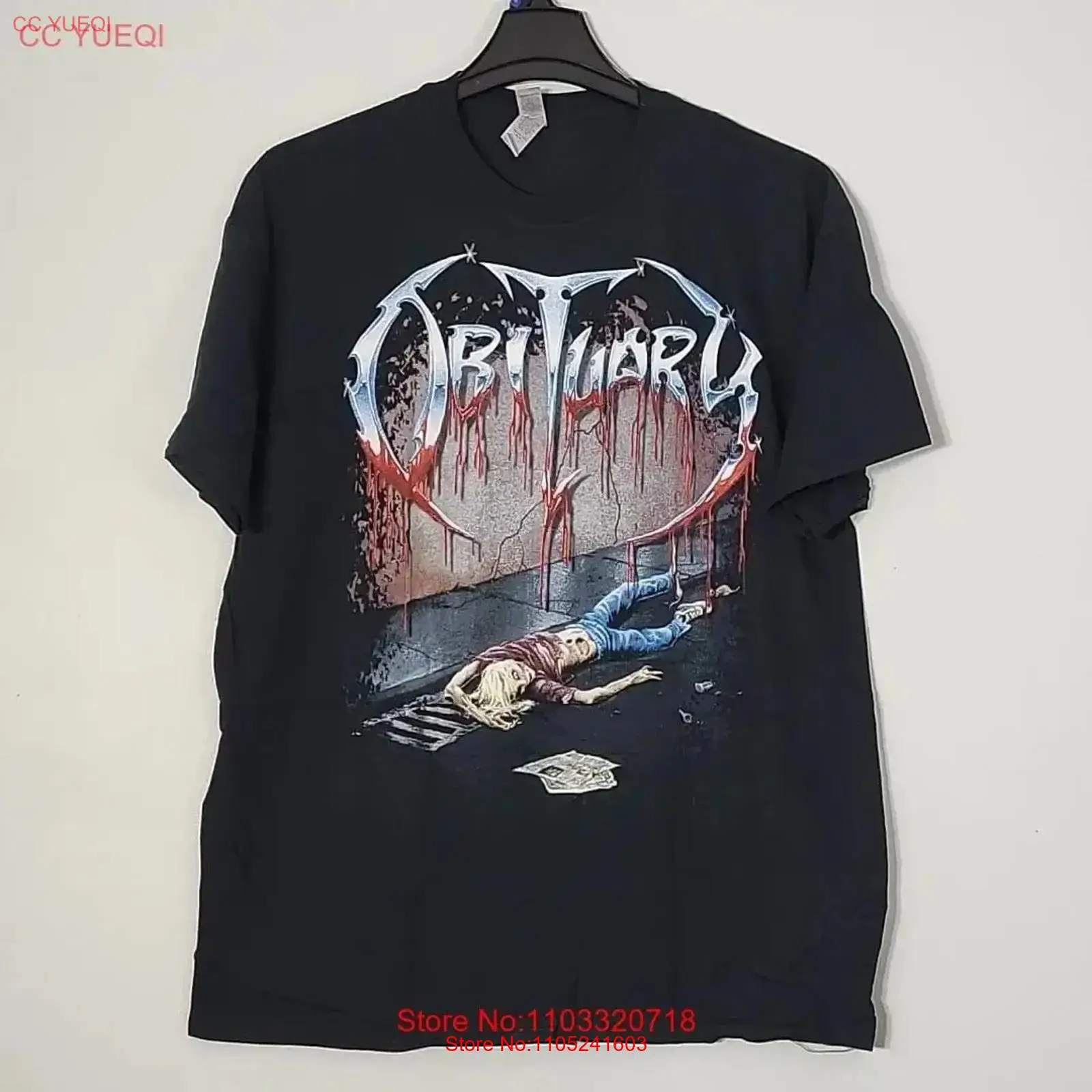 Vintage Fashion Obituaries - OBITUARY Slowly We Rot XL Offizielles
