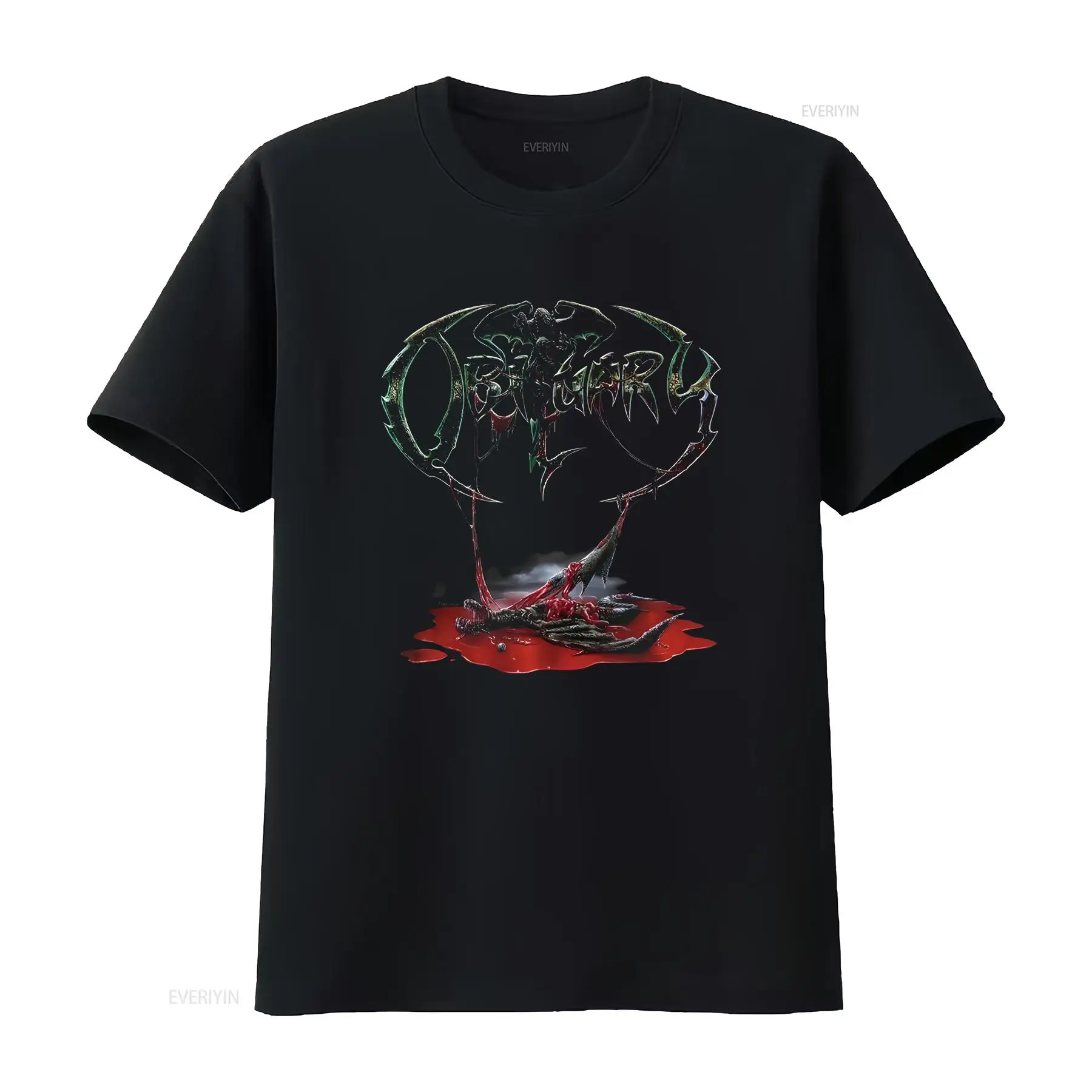 Vintage Fashion Obituaries - T-Shirt im Vintage-Stil mit Aufdruck „Obituary“