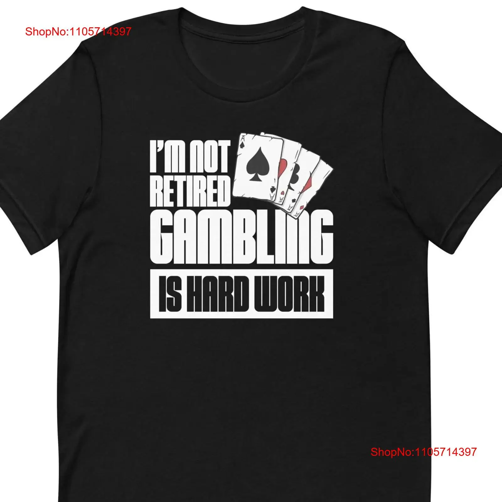 Vintage Vegas Fashion - Gambler-T-Shirt, Casino, Pokerspieler, Las Vegas, Gambler,