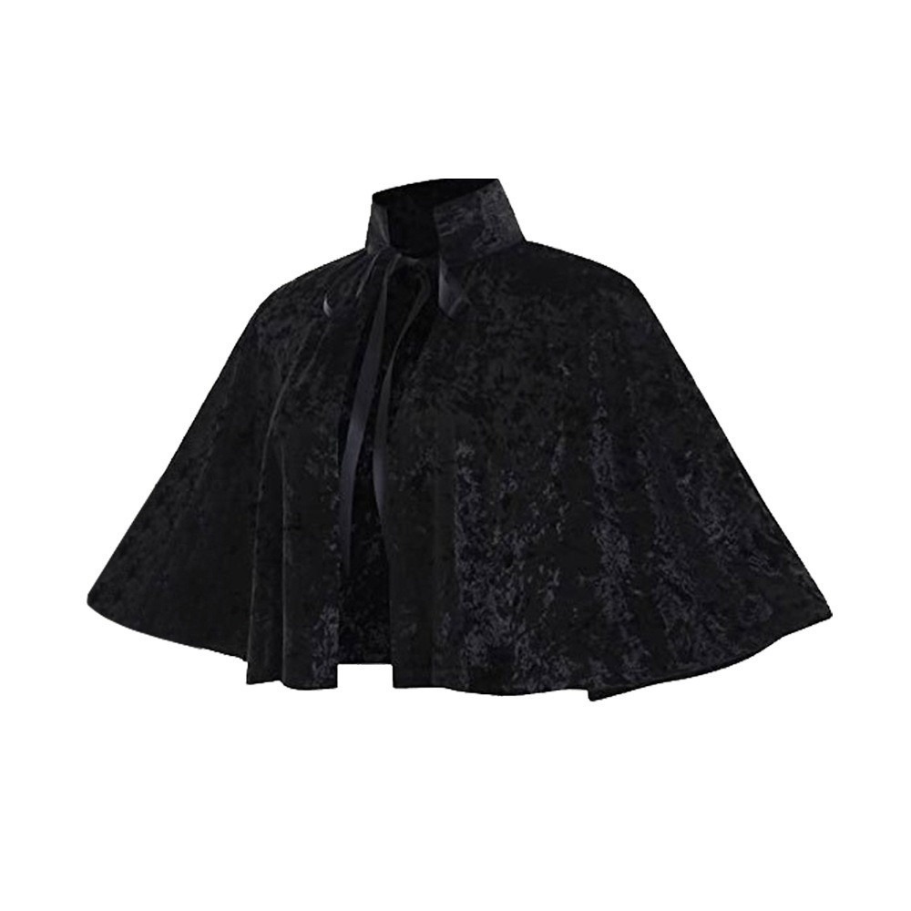 Velvet Blazer Vintage - Neuer Vintage Cosplay Samt-Umhang Viktorianischer Karnevals-Party