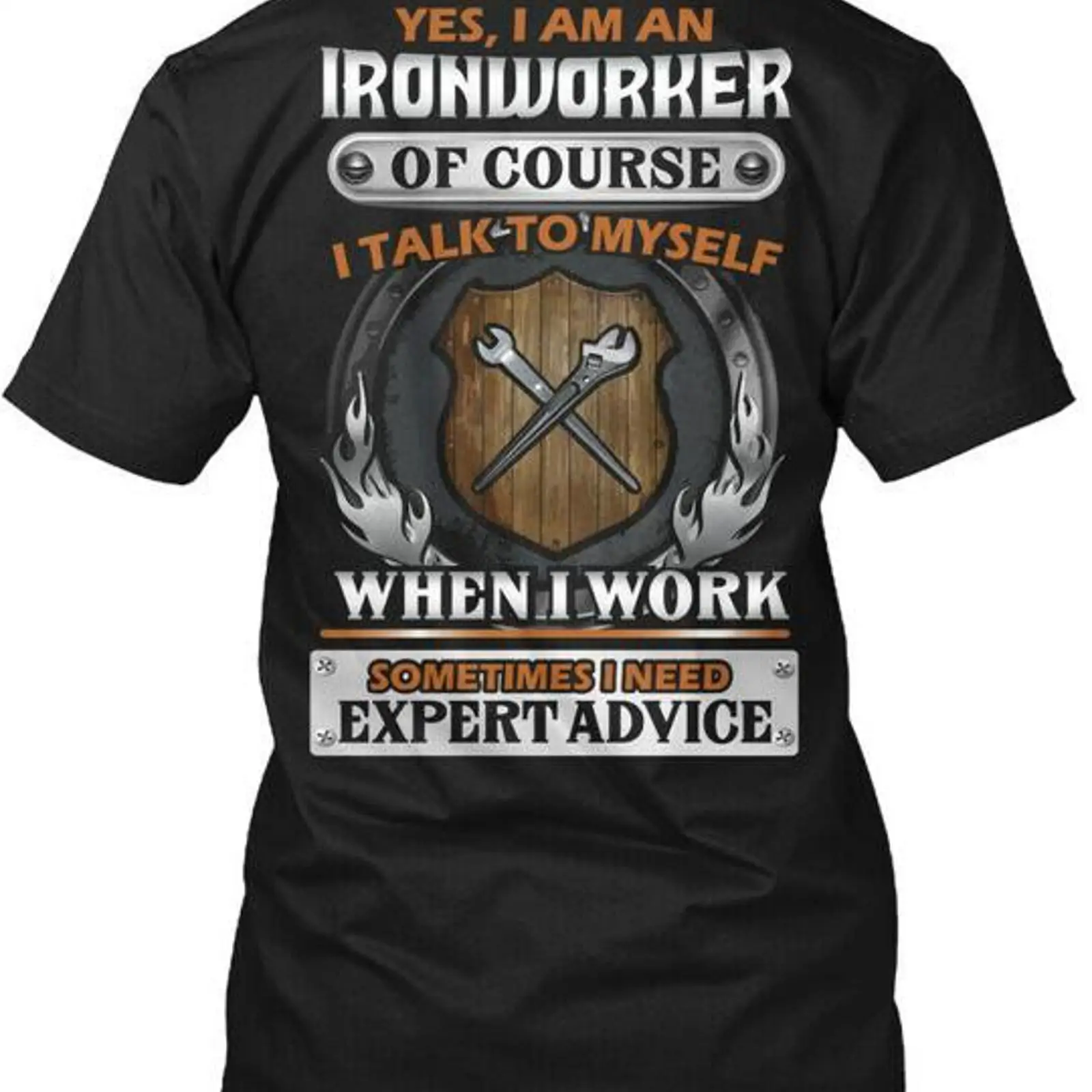 Vintage Fashion Expert - Expert Ironworker T-Shirt Hergestellt in den