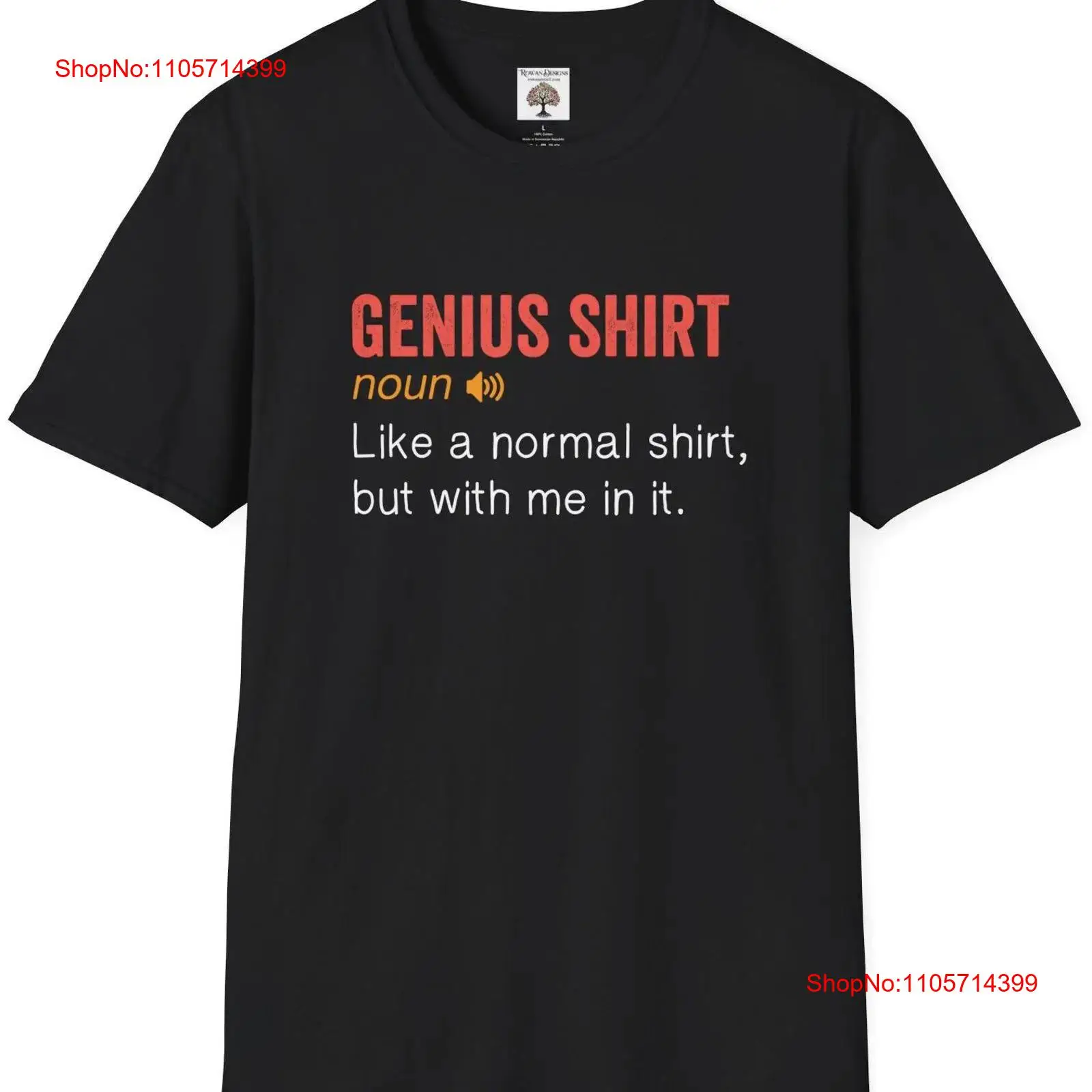 Vintage Fashion Definition - Genius T-Shirt Definition Softstyle, lustig, schwarz