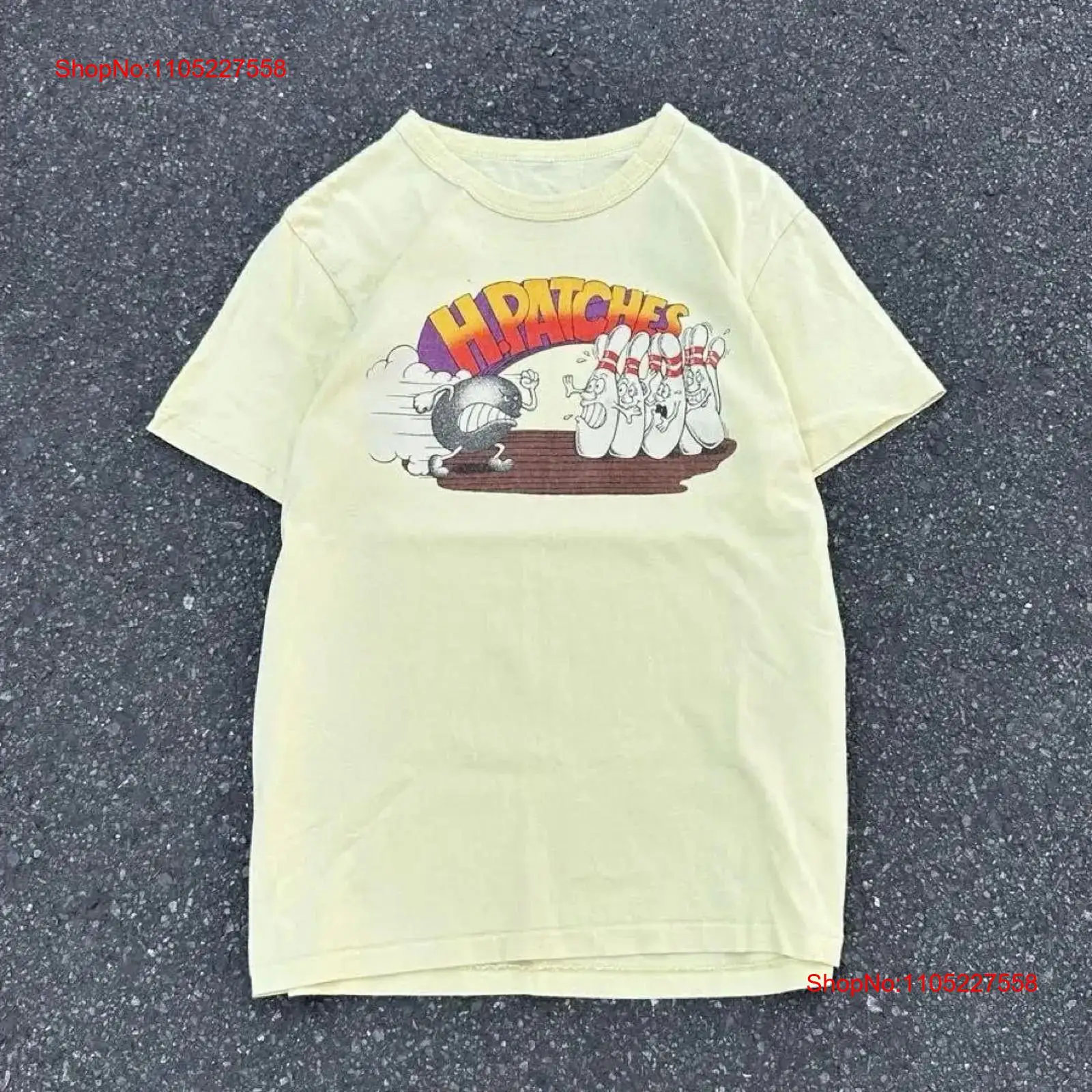 Vintage Fashion Archive - 90er Jahre H PATCHES T-Shirt y2k