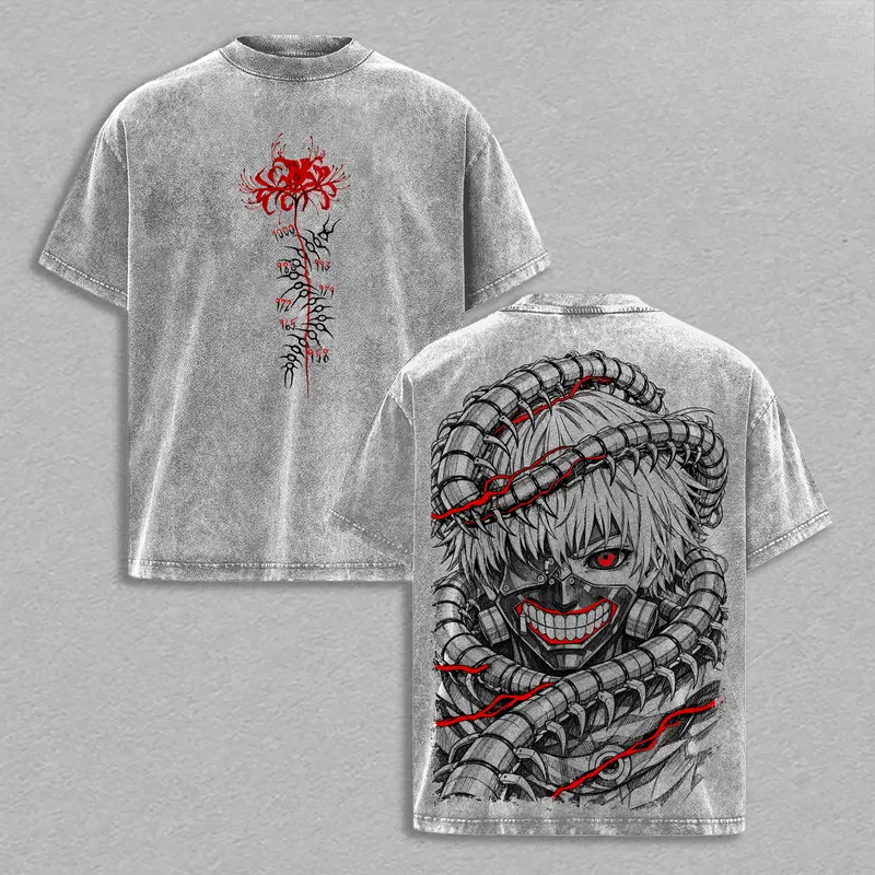 Vintage Fashion In Tokyo - Manga Kaneki Ken Retro T-Shirt Tokyo