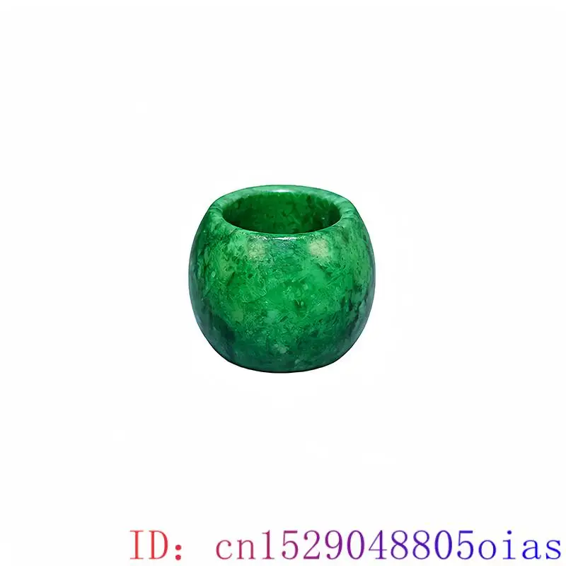 22mm grüne echte Jade Ringe fü – Vintage Fashion Rings For Women Bewertung und Preis