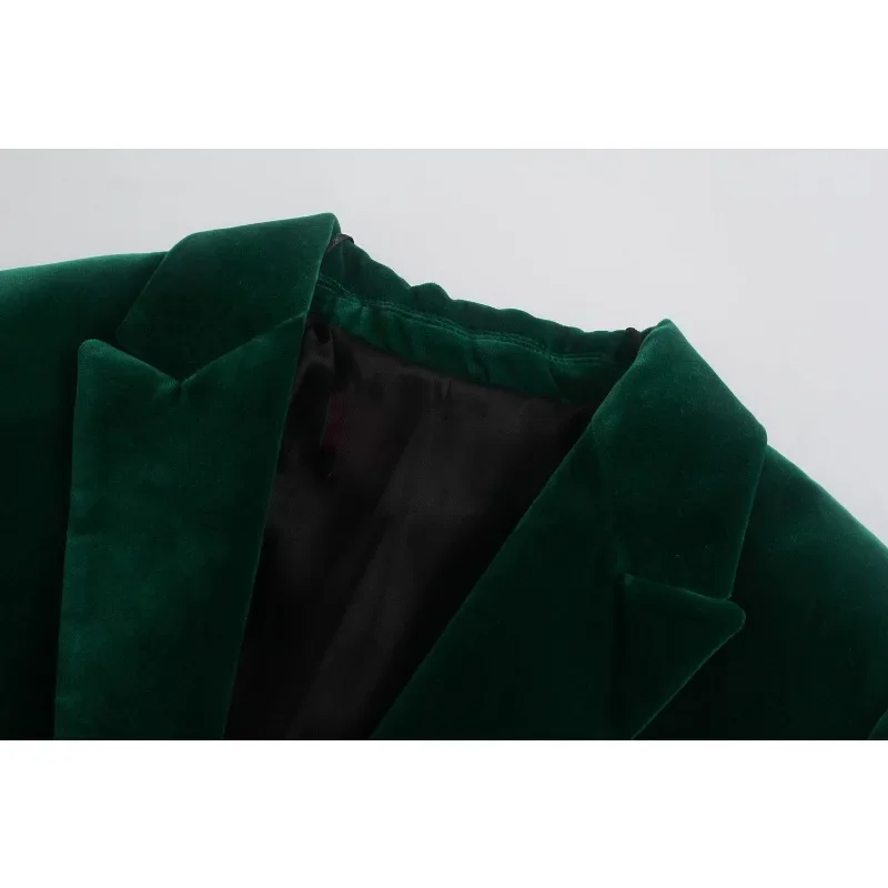 Elegante Samt Frauen Blazer Mo – Velvet Blazer Vintage Bewertung und Preis