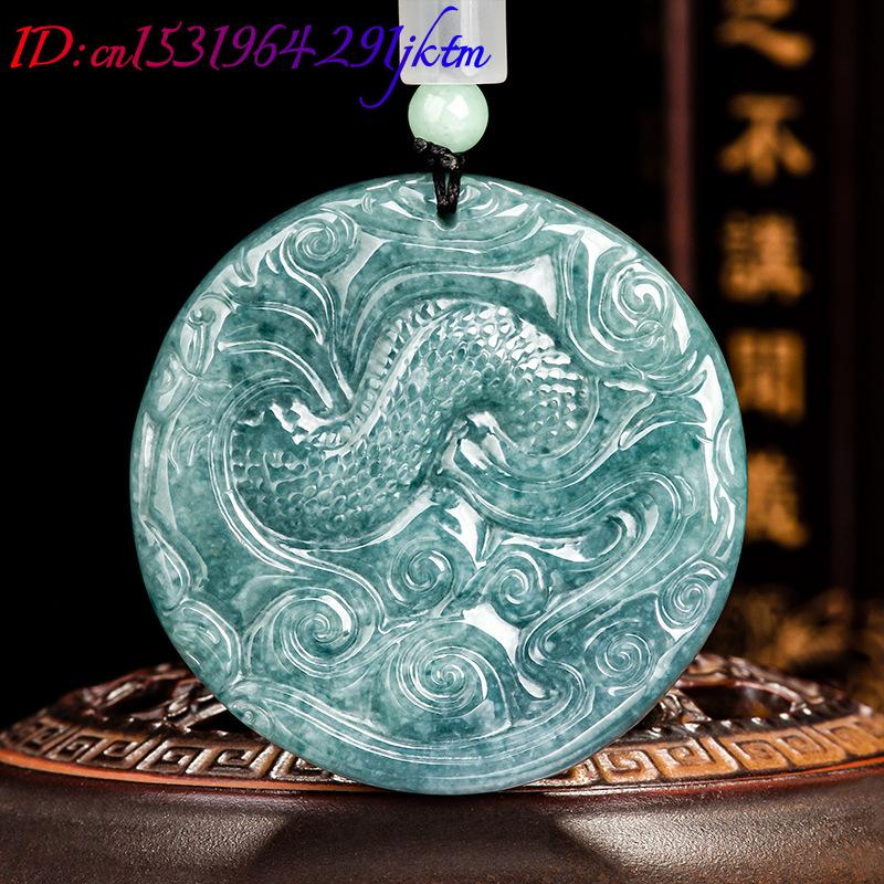 Burmesische Jadeit-Drachen-Anh – Vintage Fashion Jewelry Necklaces Bewertung und Preis