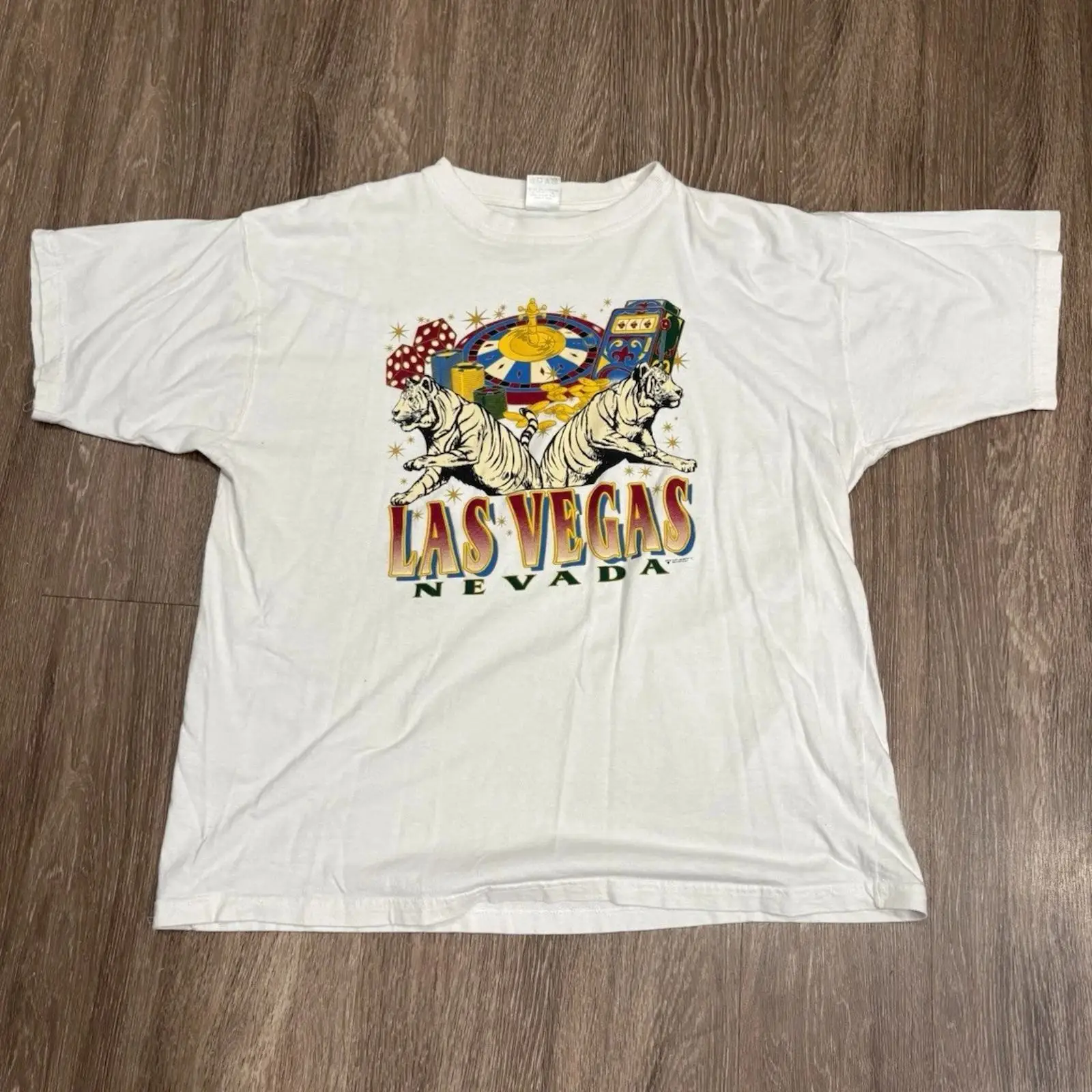 Las Vegas Casino Tiger T-Shirt – Vintage Vegas Fashion Bewertung und Preis
