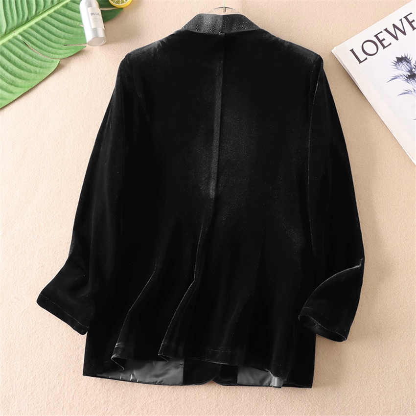 Herbst Winter Große Größe Vint – Velvet Blazer Vintage Bewertung und Preis
