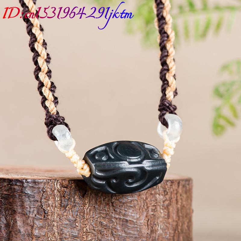 Halskette mit geschnitztem Per – Vintage Fashion Jewelry Necklaces Bewertung und Preis