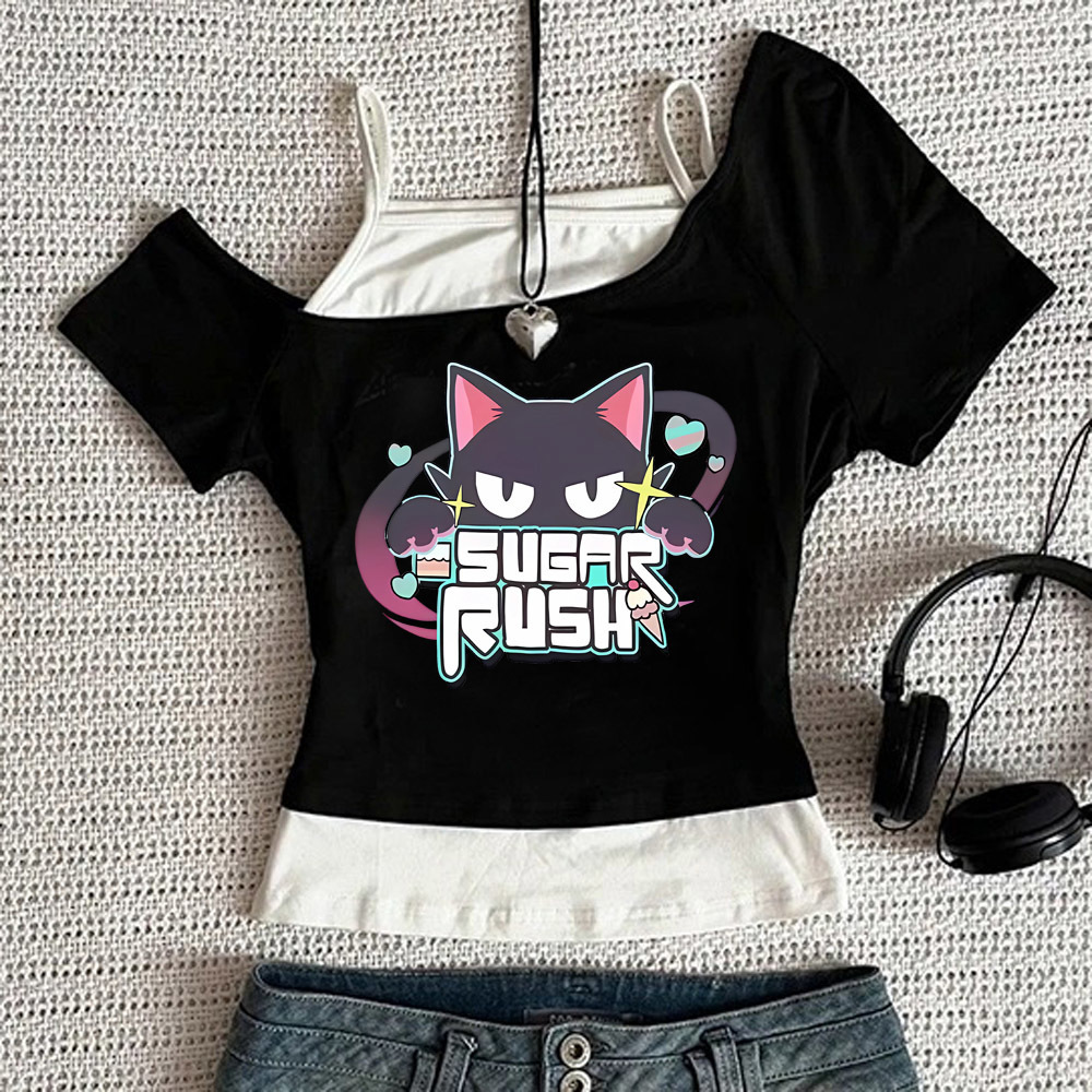 Blue Archive Crop-Top für Mädc – Vintage Fashion Archive Bewertung und Preis