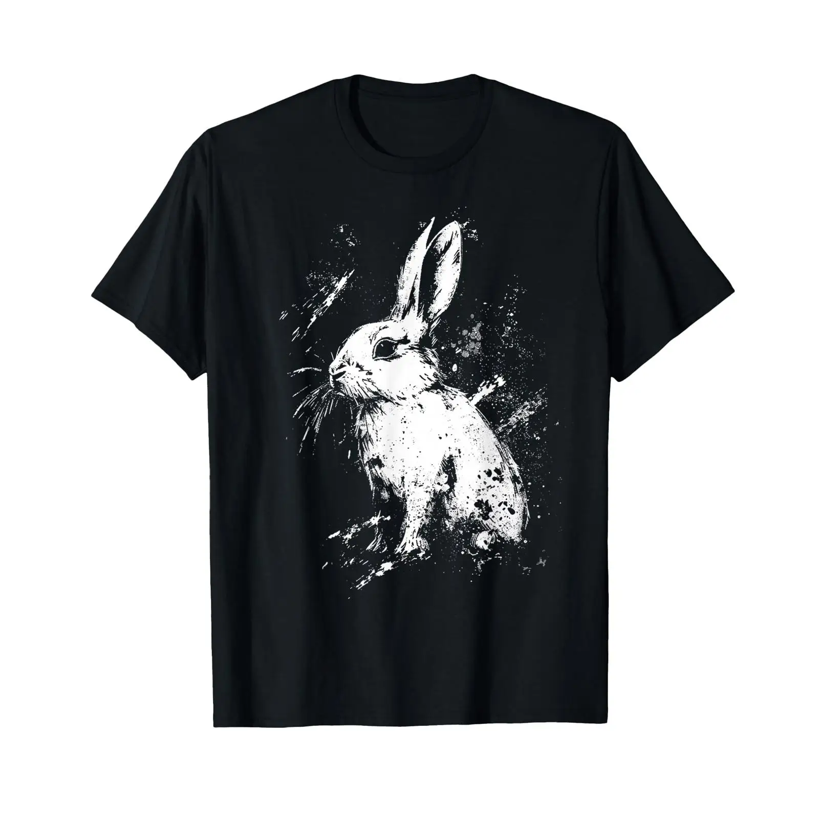T-Shirt mit Kaninchenmotiv, Ti – Vintage Fashion Drawings Bewertung und Preis