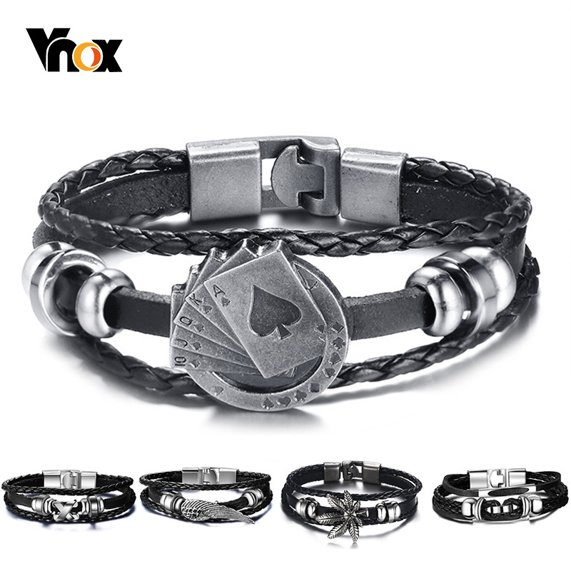 Vnox Lucky Vintage Herren Lede – Vintage Vegas Fashion Bewertung und Preis