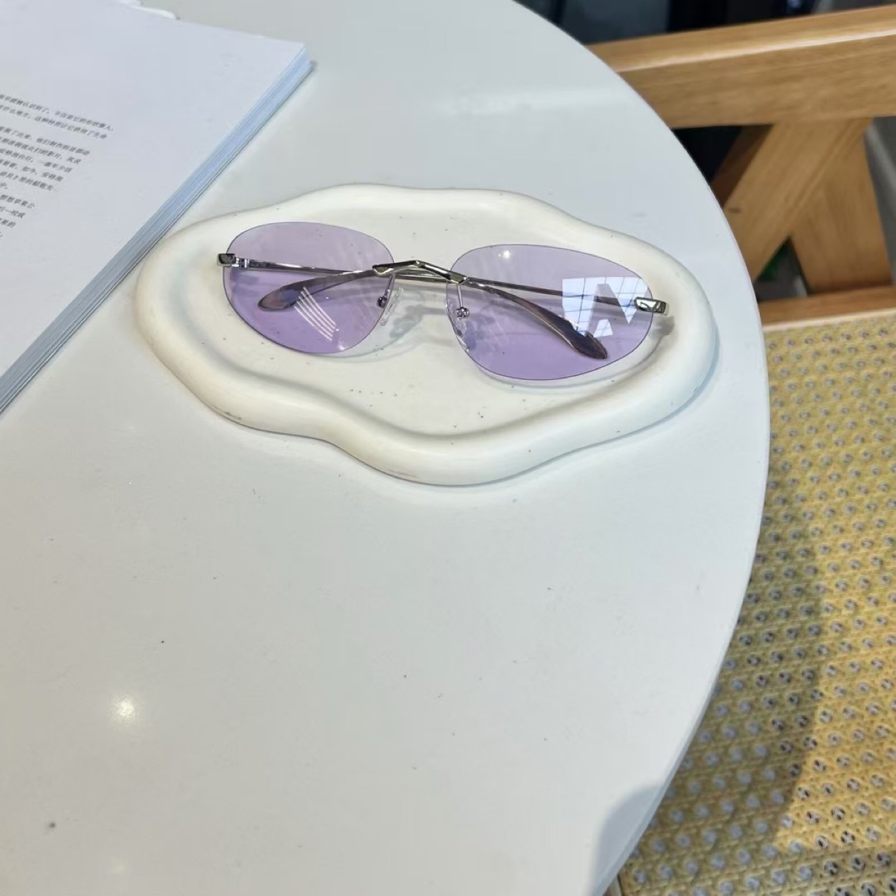 Randlose UV400-Sonnenbrille, m – Vintage Fashion Glasses Bewertung und Preis