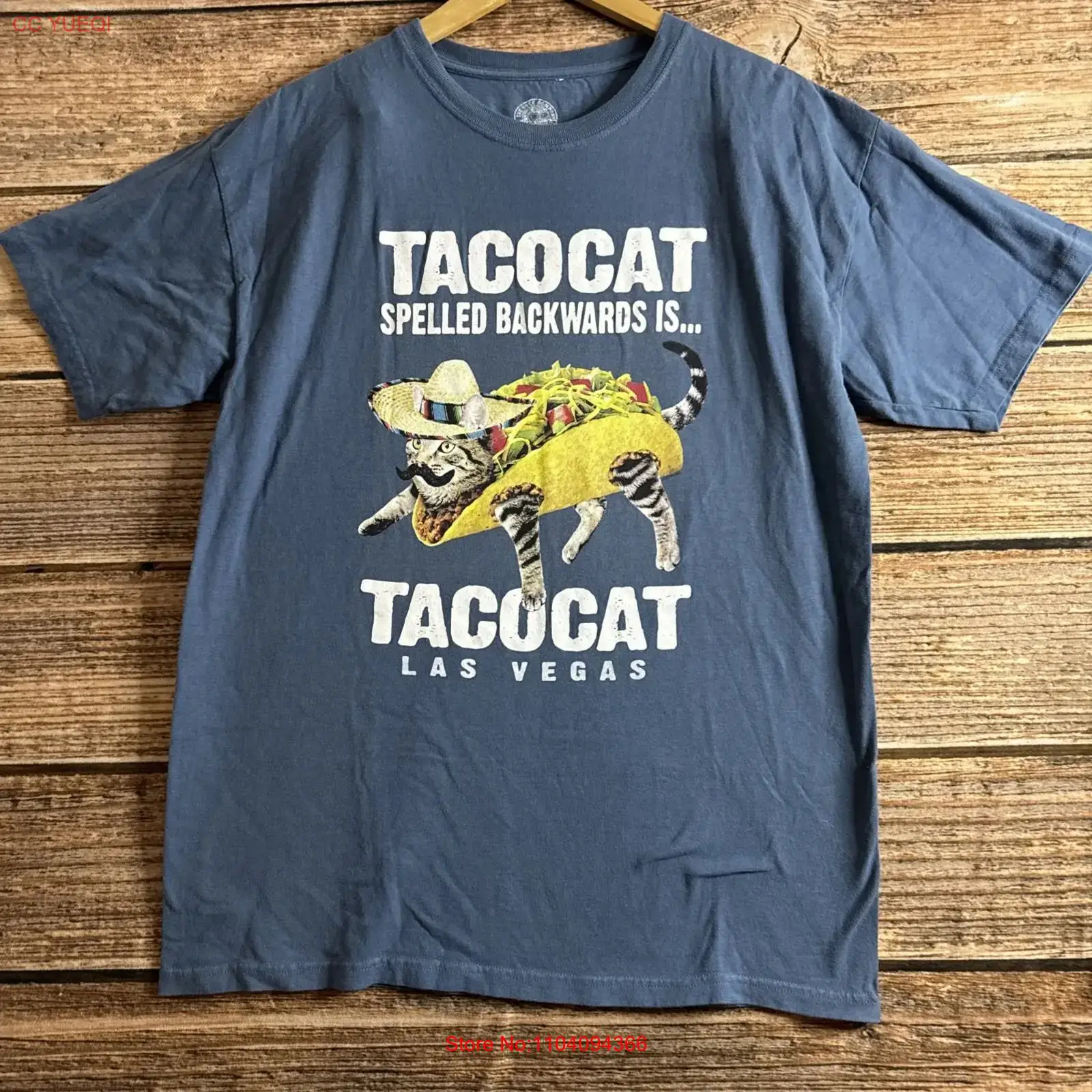 TacoCat Spelled Backwards is L – Vintage Vegas Fashion Bewertung und Preis