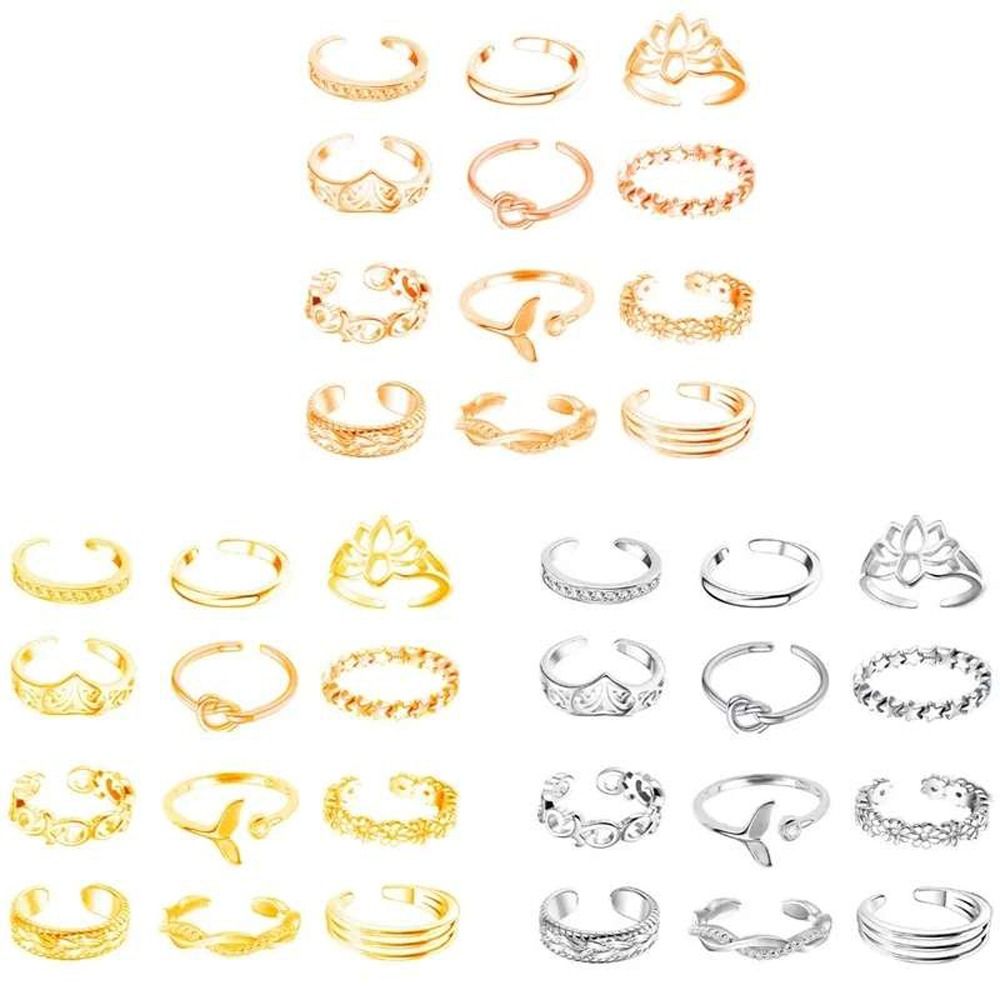 Legierung Strand Fußschmuck Lo – Vintage Fashion Rings For Women Bewertung und Preis