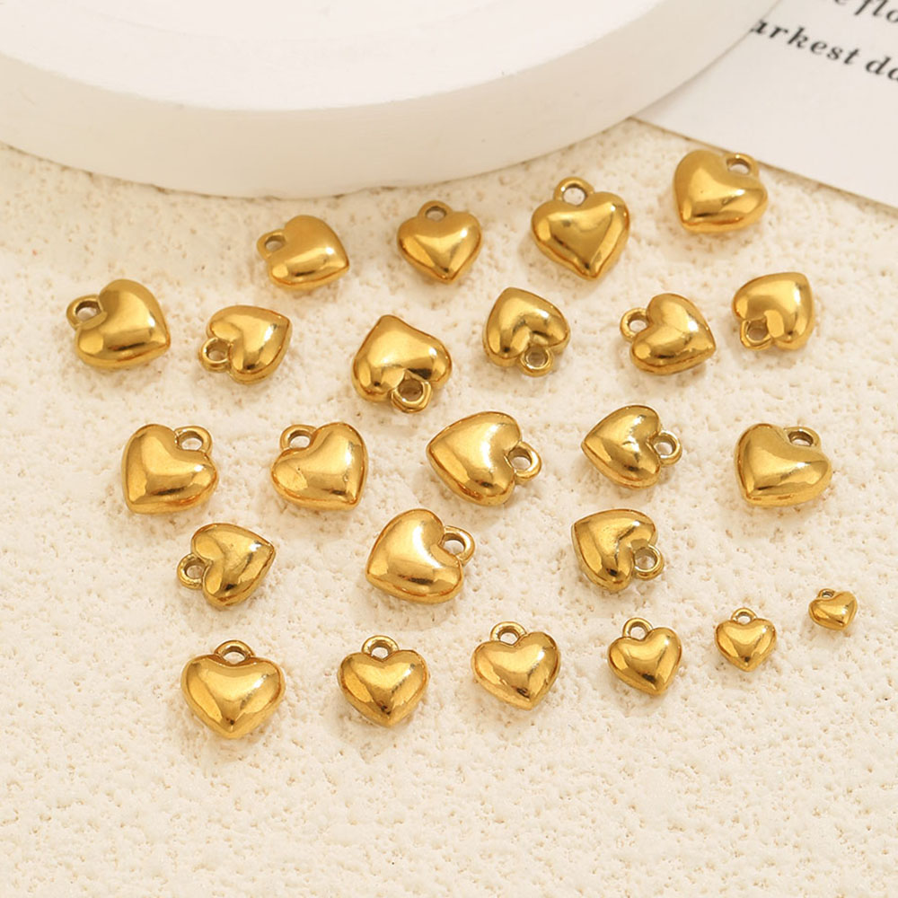 20 Stück 3D Massivherz-Anhänge – Vintage Fashion Jewelry Necklaces Bewertung und Preis
