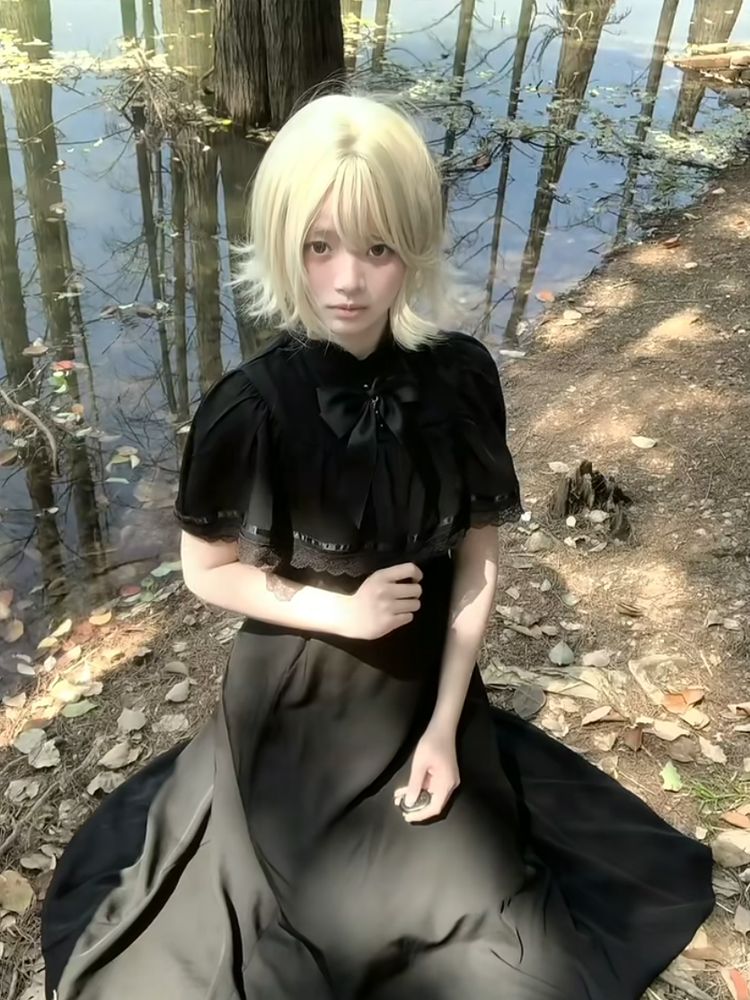Gothic Harajuku Dünne Spitze R – Vintage Fashion Retro Outfit Bewertung und Preis