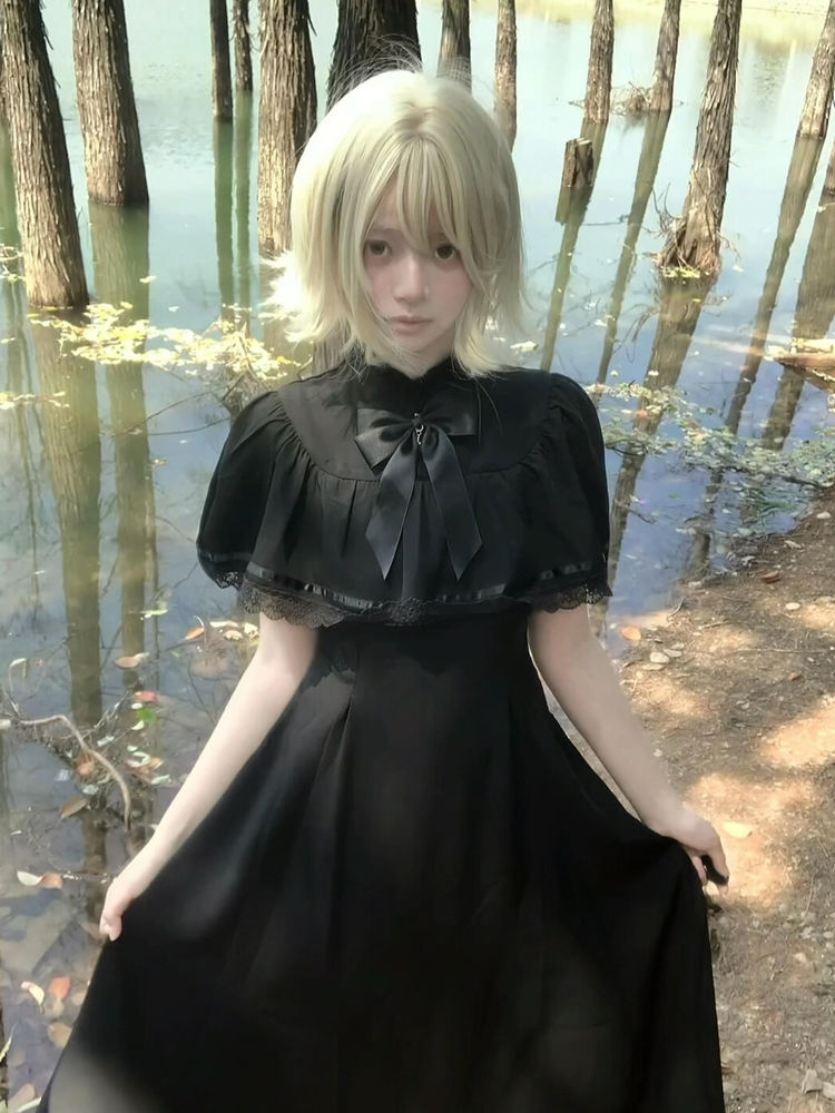 Gothic Harajuku Dünne Spitze R – Vintage Fashion Retro Outfit Bewertung und Preis