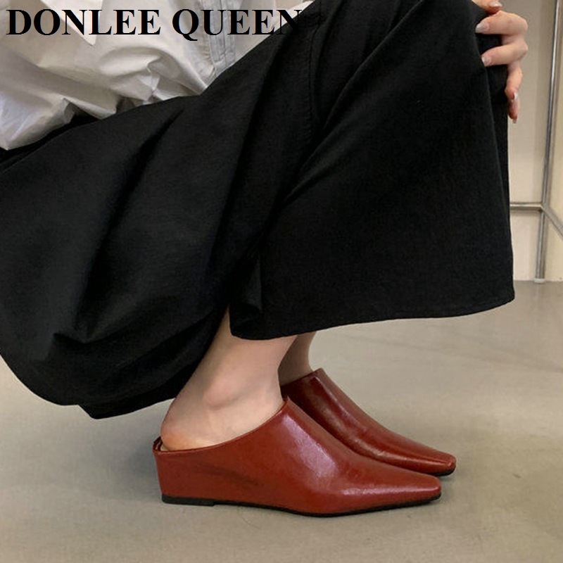 Damen Mode Geschlossene Zehenp – Vintage Fashion Queen Bewertung und Preis