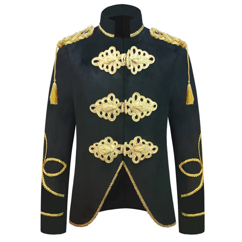 Herren-Samtjacke mit Goldseil- – Velvet Blazer Vintage Bewertung und Preis