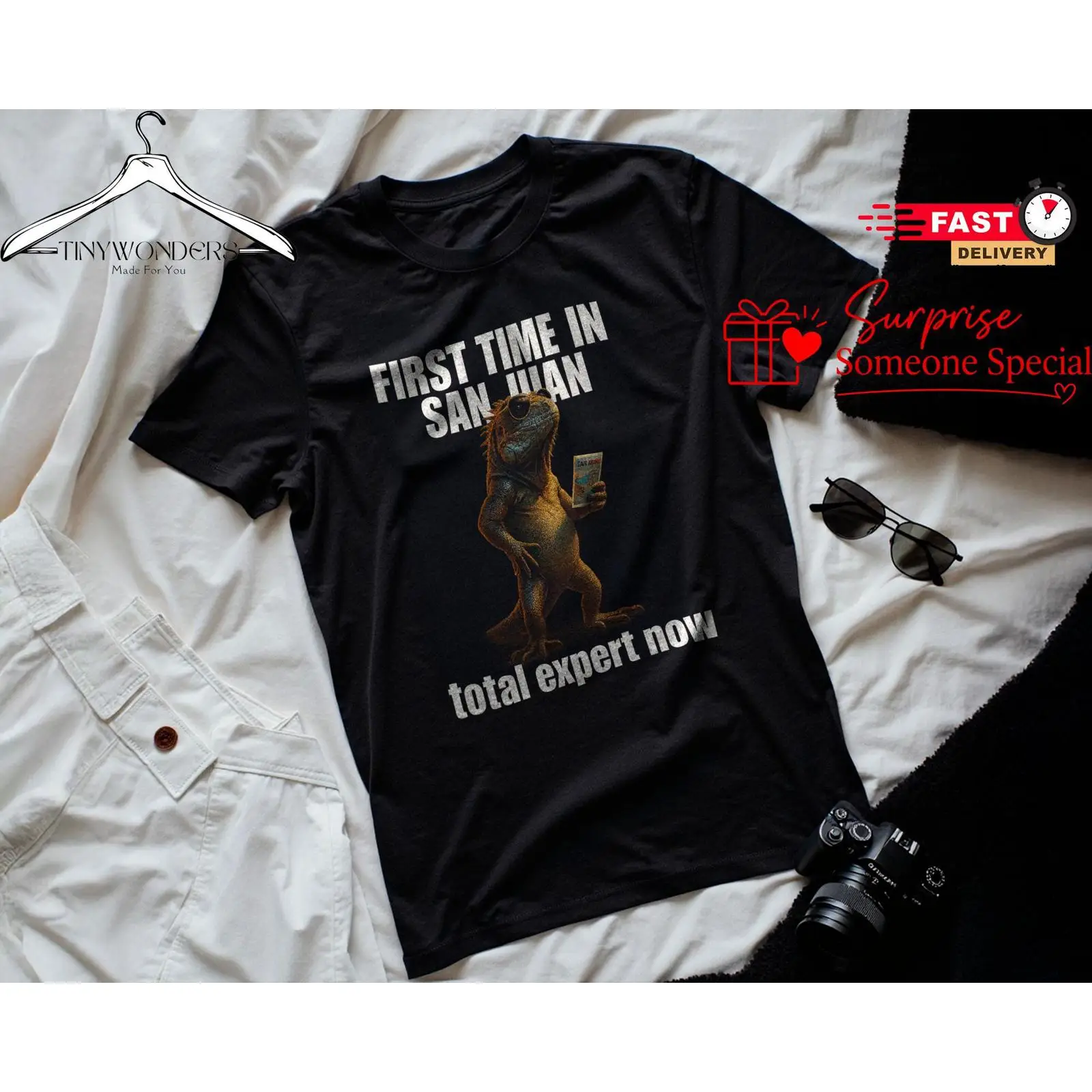 First Time In San Juan Iguana  – Vintage Fashion Expert Bewertung und Preis
