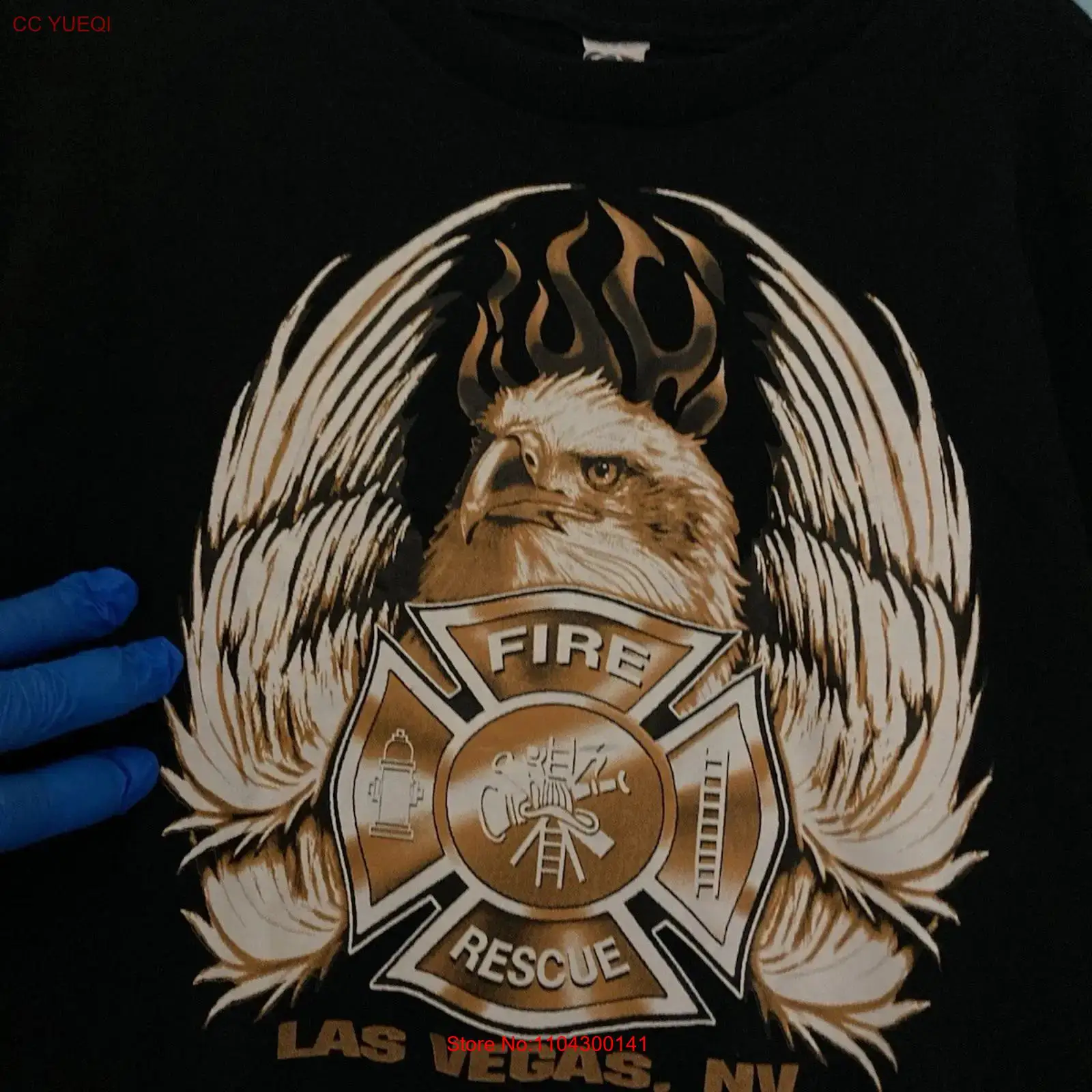 LAS VEGAS FIRE RESCUE T-Shirt  – Vintage Vegas Fashion Bewertung und Preis