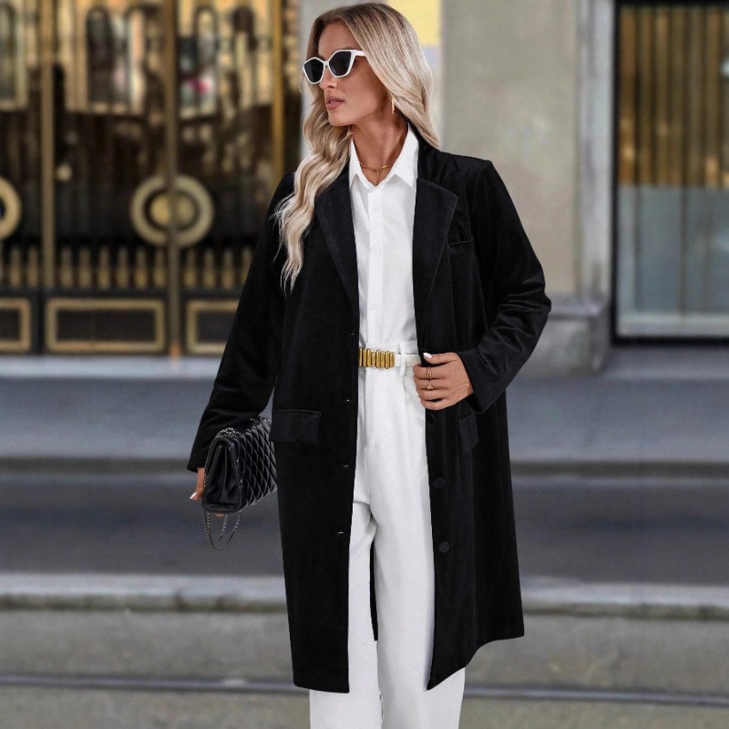 Luxuriöser Vintage-Samt-Trench – Velvet Blazer Vintage Bewertung und Preis