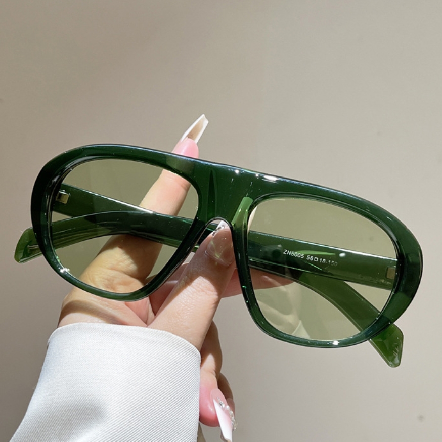 Neue Übergroße Piloten-Sonnenb – Vintage Fashion Glasses Bewertung und Preis