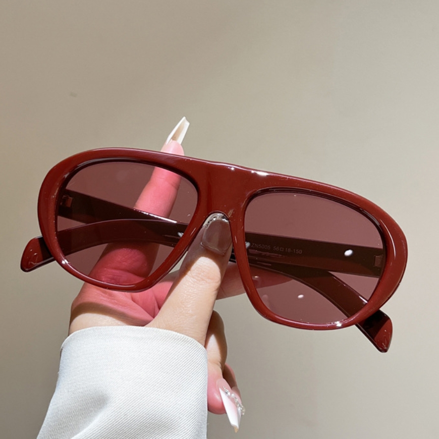 Neue Übergroße Piloten-Sonnenb – Vintage Fashion Glasses Bewertung und Preis