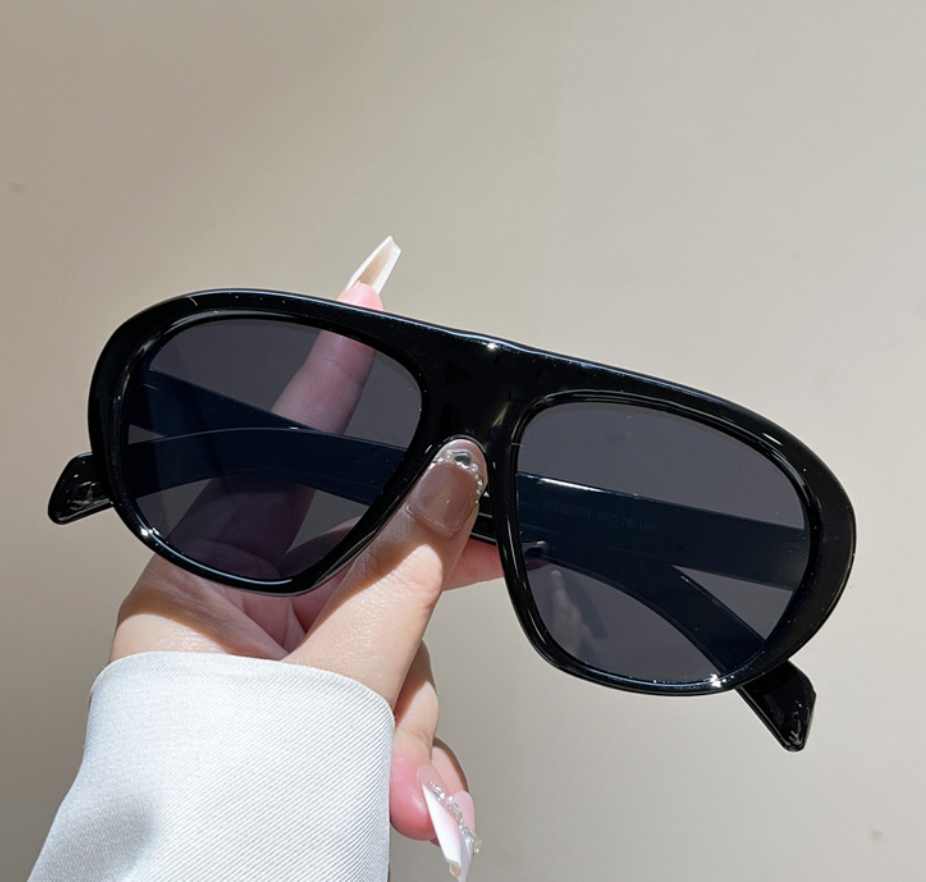 Neue Übergroße Piloten-Sonnenb – Vintage Fashion Glasses Bewertung und Preis