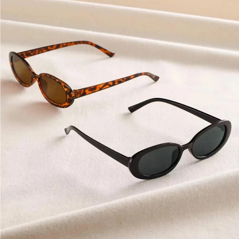 Vintage ovale Sonnenbrille für – Vintage Fashion Glasses Bewertung und Preis