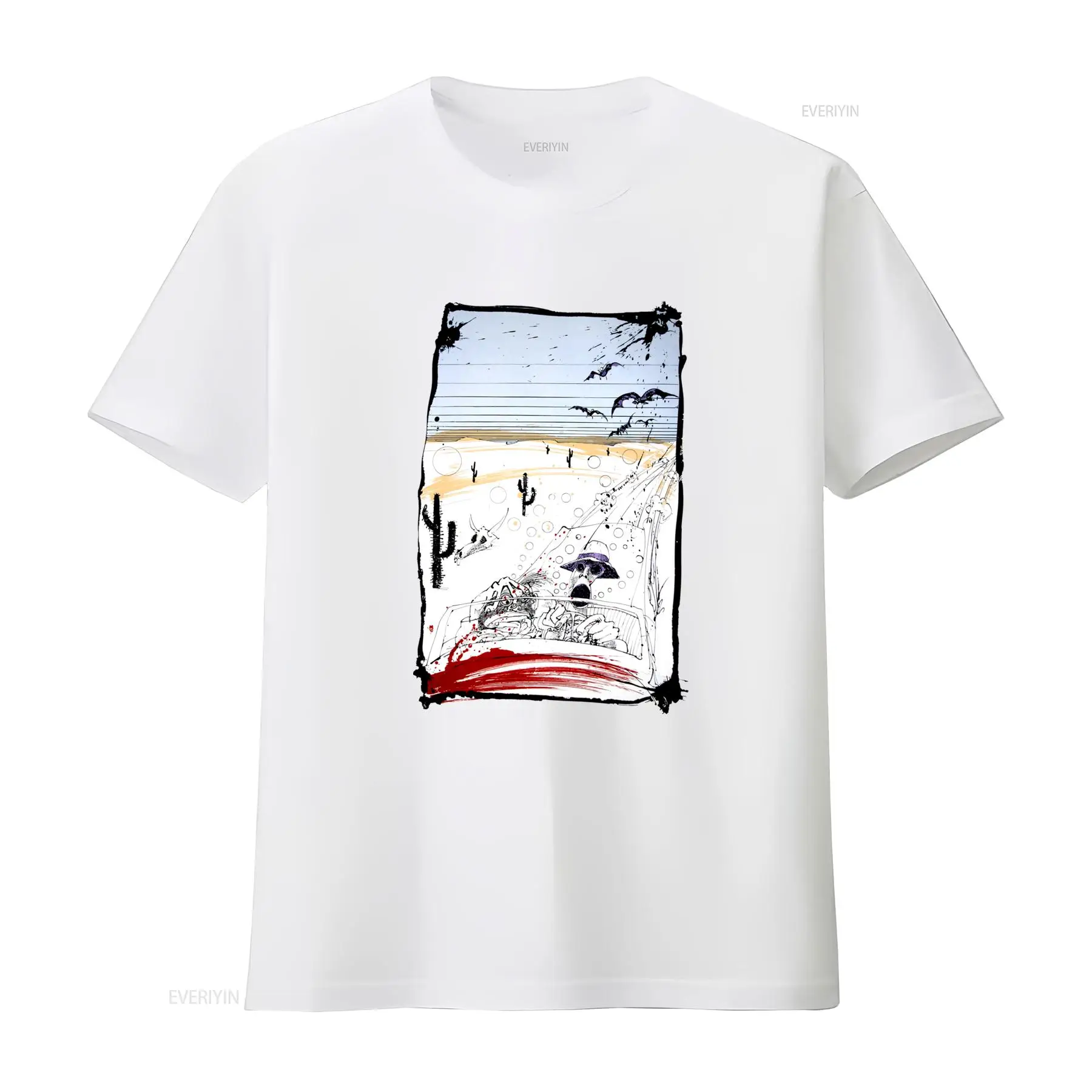 Maglietta Artistica Fear And L – Vintage Vegas Fashion Bewertung und Preis