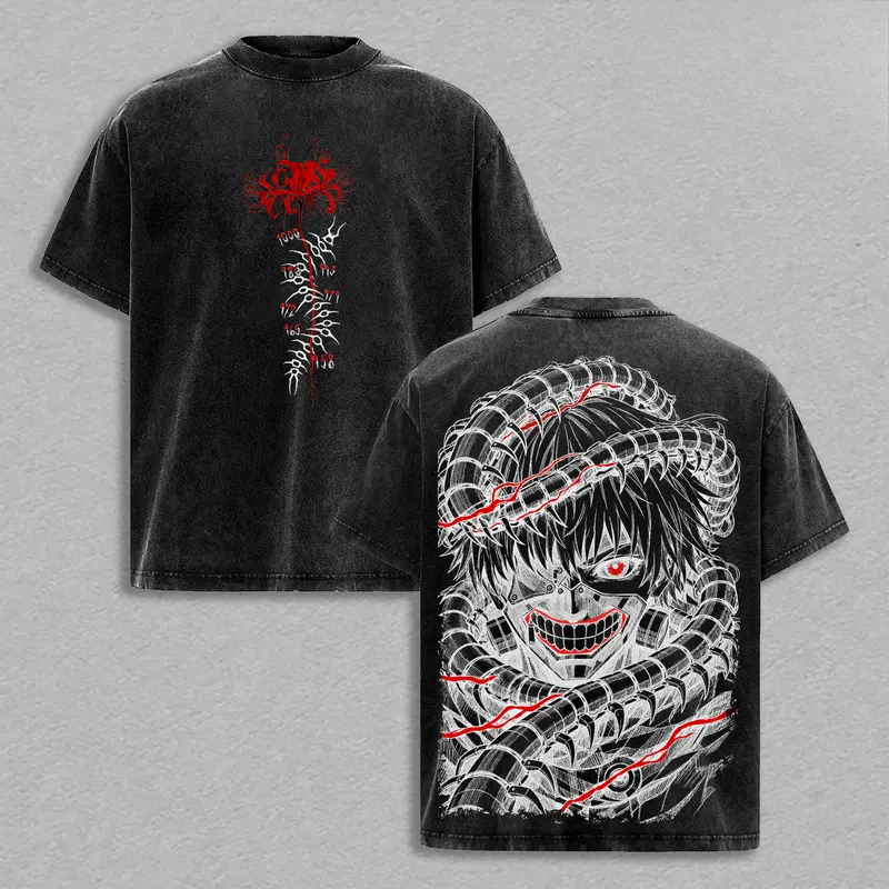 Manga Kaneki Ken Retro T-Shirt – Vintage Fashion In Tokyo Bewertung und Preis